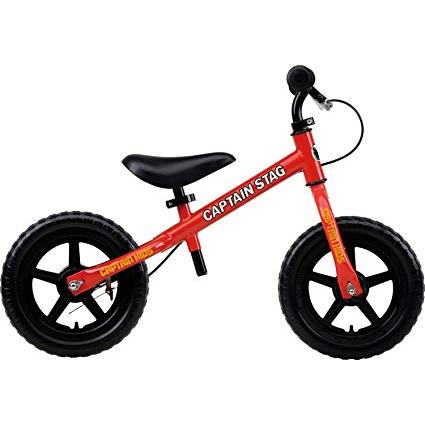 トレーニングバイク 赤 ( YG-0250 / CAG10252860 )【 YG-250 】【 キャプテンスタッグ 自転車 子供用 ..