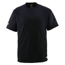 丸首Tシャツ ブラック ( DB200-BLK / DES10344420 )【 デサント 】【14CD】(4)