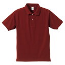 5.3オンスドライ CVC ポロシャツ バーガンディ ( 505001-072-XS / UNA10353629 )【 ユナイテッドアスレ 】【36CE】