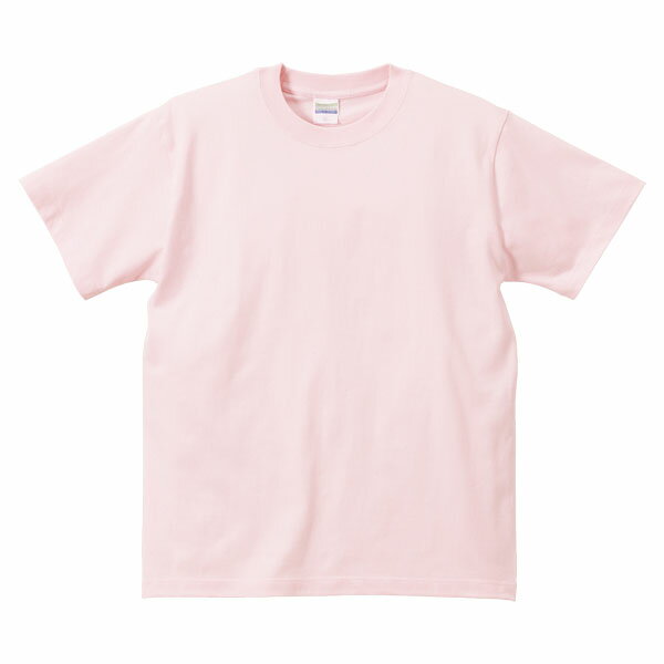 5.6オンスハイクオリティーTシャツ(アダルト) ベビーピンク ( 500101C-576-S / UNA10354865 )【 ユナイテッドアスレ 】【14CD】