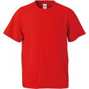 5.6オンスTシャツ(ガールズ) ハイレッド ( 500103C-232 / UNA10356666 )【 ユナイテッドアスレ 】【36CE】