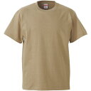 5.6オンスTシャツ(ガールズ) サンドカーキ ( 500103C-537 / UNA10356717 )【 ユナイテッドアスレ 】【36CE】