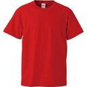 5.6オンスTシャツ(ガールズ) レッド ( 500103C-069 / UNA10356750 )【 ユナイテッドアスレ 】【36CE】