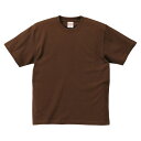 6.2オンスTシャツ(アダルト) ダークブラウン ( 594201C-052 / UNA10358182 )【 ユナイテッドアスレ 】【14CD】