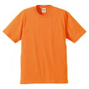 6.2オンスTシャツ(アダルト) オレンジ ( 594201C-064 / UNA10358212 )【 ユナイテッドアスレ 】【36CE】