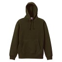 10.0オンススウェットプルオーバーパーカー(パイル) オリーブ XXL ( 521401X-033-XXL / UNA10360623 )【 ユナイテッドアスレ 】【14CD】