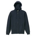10.0オンスCVCスウェットフルジップパーカー ネイビー XXL ( 562001X-086-XXL / UNA10360761 )【 ユナイテッドアスレ 】【14CD】