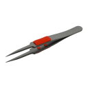 No.224 ステンレスフッ素加工ピンセット極細鋭型115mm (ANX10363046) 【 ANEX 】【14CD】