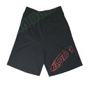 メンズ バスパン バスケットボール パンツ OUTLINE HOOK SHORT 71201-83 (ANO10392804) 【 AND1 】 【14CD】