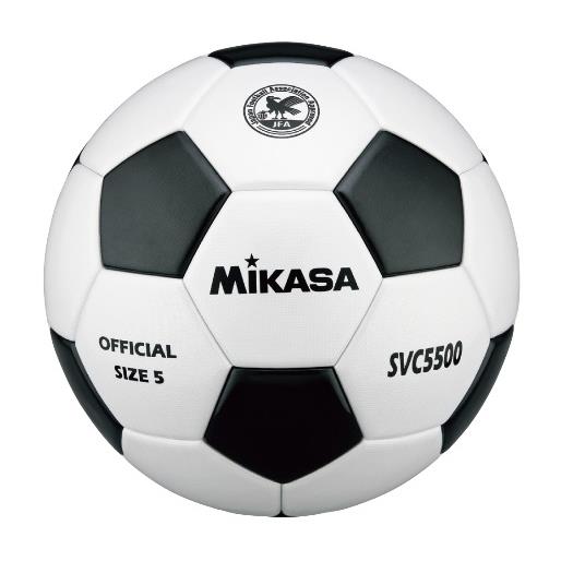 SVC5500−WBK サッカー5号貼り 検定球 　白黒 (MKS10394379) 【 ミカサ 】【36CE】
