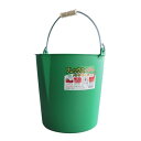 #4906925515017 フレックスバケツ15L グリーン (AT10441719) 【 田中文金属 】【14CD】