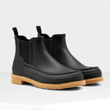 MFS9014RMA-BLK M LIGHTWEIGHT MOCK-TOE CHELSEA BLACK (HUN10528966) 【 HUNTER 】【QBJ05】
