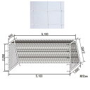 サッカーゴールネット 三和体育 SANW