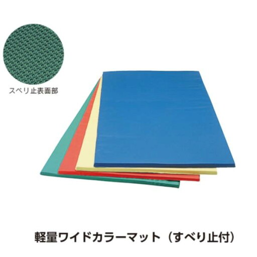 マット 三和体育 SANWA TAIKU S-8661 軽量ワイドカラーマット(すべり止付) 100×200×2 (SWT) マット 三和体育 SANWA TAIKU S-8661 軽量ワイドカラーマット(すべり止付) 100×200×2 (SWT)