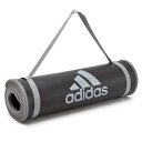 ADMT-12235GR adidas トレーニングマット グレー (PRB10690722) 【 アディダス 】【QCC16】