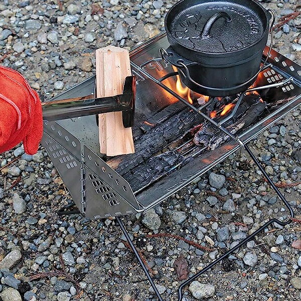 グリル UG-0048 V型 スマートグリル (CAG10690770) 【 CAPTAINSTAG 】【QCB27】