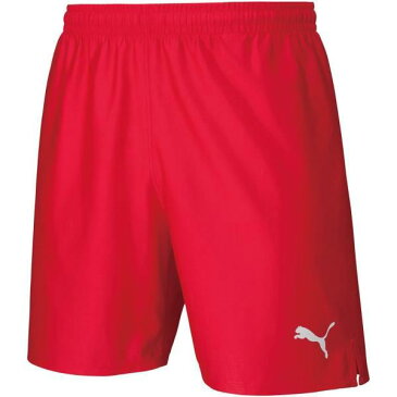 ハーフパンツ メンズ サッカー パンツ ジャージ メンズ LIGA ゲームパンツ コア 01PUMA RED-P【JSP】【QCB02】