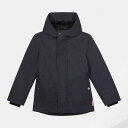 キッズ ジャケット パーカー 子供 レインウェア KIDS ORIGINAL COTTON JACKET NAVY 【HUN】【14CD】