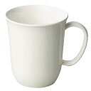 マグカップ シンプル コップ 白 白いコップ K-6391 あつかいやすいマグカップ(ホワイト) 【AP】【14CD】