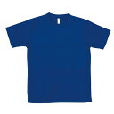 Tシャツ 青 Tシャツ 無地 Tシャツ シンプル 38380 ATドライTシャツ L ブルー 150gポリ100% 