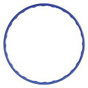フラフープ 運動会 小道具 14593 カラーフラフープ 青 【AC】【14CD】