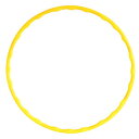 フラフープ 運動会 小道具 14594 カラーフラフープ 黄 【AC】【14CD】
