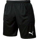 ハーフパンツ キッズ ジャージ キッズ 半ズボン キッズ LIGA ジュニア GKパンツ パッド付き ゴールキーパーウェア 06PUMA BLACK 【JSP】...