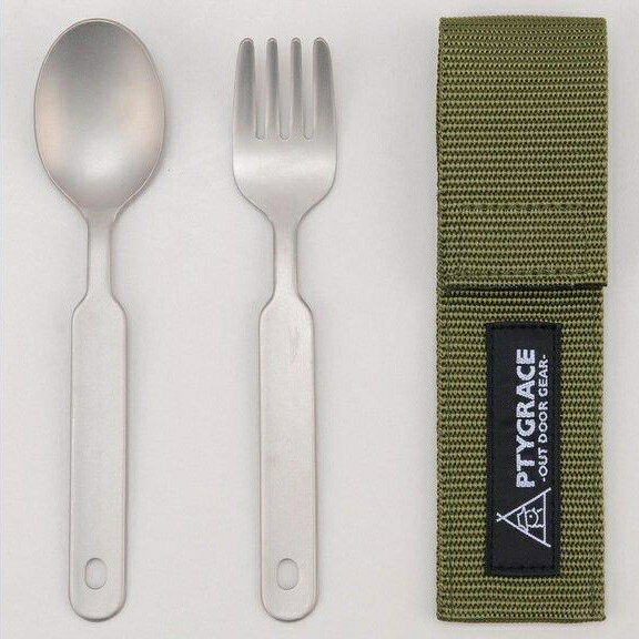 カトラリーセット フォーク チタン スプーン チタン PY-6305 チタン スプーンandフォークセット 収納ケース付 【AT】【QCB27】通販格安セール情報 楽天 通販