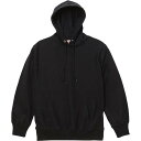 パーカー 無地 メンズ トレーナー メンズ 576301X-2-XXL 12.0オンス ヘヴィーウェイト スウェット プルオーバー パーカ(裏起毛) ブラック 【UNA】【14CD】