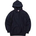パーカー 無地 メンズ トレーナー メンズ 576301X-86-XXL 12.0オンス ヘヴィーウェイト スウェット プルオーバー パーカ(裏起毛) ネイビー 【UNA】【14CD】(4)