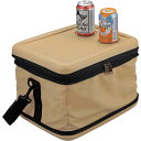クーラーボックス 折りたたみ コンパクト UE-0616 スーパーコールドクーラーバッグ 12L ベージュ 【CAG】【14CD】