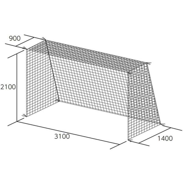 ハンドゴールネット トーエイライト B-2669 キャッチネット B-2669 (TOL)【36CE】