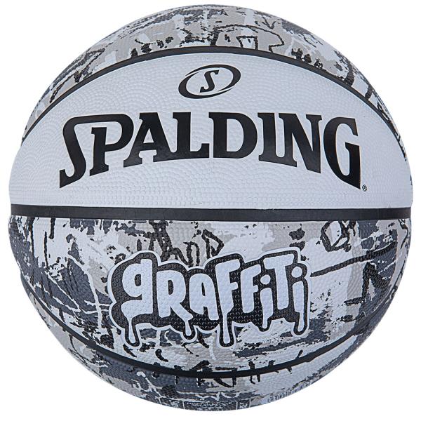 バスケットボール 7号 バスケ スポルディング SPALDING 84-375Z グラフィティ ホワイト 【SP】【14CD】