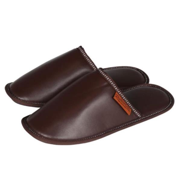 スリッパ メンズ おしゃれ DULTON T20-0226L/BR PU SLIPPERS EV MEN/BROWN 