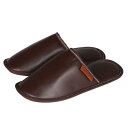 スリッパ メンズ おしゃれ DULTON T20-0226L/BR PU SLIPPERS EV MEN/BROWN 【DTN】【14CD】
