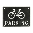 アイアンサイン プレート おしゃれ R855-994BK IRON SIGN BICYCLE PARKING BLACK 【DTN】【14CD】
