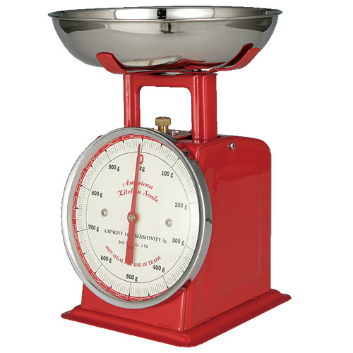 å󥹥  Ϥ 100-061RD AMERICAN KITCHEN SCALE RED DTNۡ14CD