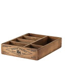 木製ボックス 収納ボックス 木 CH14-H501NT WOODEN ORGANIZER BOX NATURAL 【DTN】【14CD】