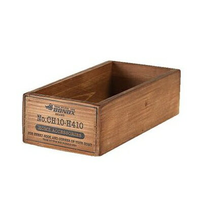 木製ボックス 収納ボックス 木 CH10-H410NT WOODEN BOX NATURAL 【DTN】【14CD】