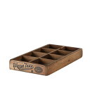 木製ボックス 収納ボックス 木 CH11-H418NT 8 PARTITION WOODEN BOX 【DTN】【14CD】