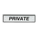 看板 おしゃれ PRIVATE プライベート H20-0145PR ENAMELED SIGN PRIVATE 【DTN】【14CD】