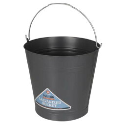 バケツ おしゃれ 収納 雑貨 H19-0047-12GY GALVANIZED BUCKET 12L GRAY 【DTN】【14CD】