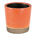 |bg  Aؔ J[|bg CH14-G516OR COLOR GLAZED POT ORANGE yDTNzy14CDz