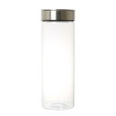 保存瓶 おしゃれ 保存容器 K915-1286L CYLINDER JAR WITH PRESS LID L 【DTN】【14CD】