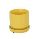   Z~bN|bg \[T[ G19-0006S/YL CERAMIC POT 8 YELLOW yDTNzy14CDz