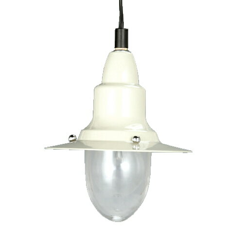 ランプ おしゃれ ペンダントランプ ライト 100-093IV PENDANT LAMP W/GLASS IVORY 【DTN】【14CD】