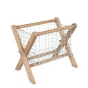 マガジンラック おしゃれ 収納 雑貨 K955-1212 MAGAZINE RACK FIR WOOD 【DTN】【14CD】
