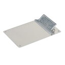 クリップボード おしゃれ メタルクリップ 雑貨 117-330A6-GV METAL CLIPBOARD A6 GALVANIZED 【DTN】【14CD】