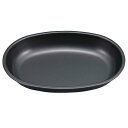 皿 黒 ブラック カレー皿 UH-0062 メタリックブラックコート 小判型カレー皿 【CAG】【14CD】