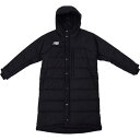 ロングコート キッズ ベンチコート キッズ ジャケット キッズ ジュニアパデットロングコート ブラック 【NBS】【36CE】